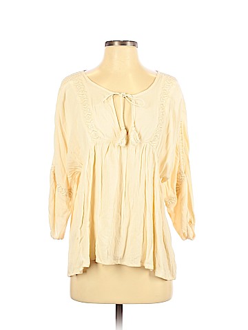 Billabong 3/4 Sleeve Blouse (view 1)