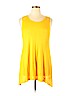 Apt. 9 Yellow Sleeveless Top Size 0X - photo 1