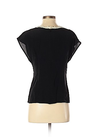 Nanette Lepore Short Sleeve Silk Top (view 2)