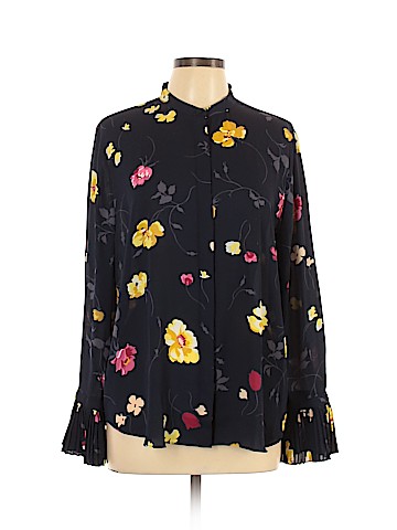 Ann Taylor LOFT Long Sleeve Button-Down Shirt (view 1)