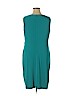 Jones New York Teal Casual Dress Size 14 - photo 2