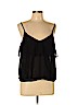 American Eagle Outfitters 100% Nylon Black Sleeveless Blouse Size L - photo 1