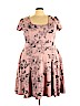 City Chic Pink Casual Dress Size 22 Plus (XL) - photo 1