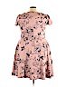 City Chic Pink Casual Dress Size 22 Plus (XL) - photo 2