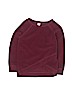 Old Navy 100% Polyester Burgundy Fleece Jacket Size 6 - 7 - photo 1