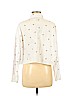Forever 21 100% Cotton White Long Sleeve Button-Down Shirt Size M - photo 2