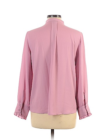Ann Taylor Long Sleeve Button-Down Shirt (view 2)