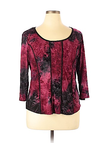 Roz & Ali 3/4 Sleeve Top (view 1)