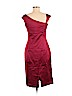 Monique Lhuillier Burgundy Cocktail Dress Size 6 - photo 2