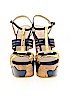 Alessandro Dell'Acqua Blue Wedges Size EU 37 1/2 - photo 2