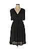 H&M 100% Polyester Black Casual Dress Size 14 - photo 1