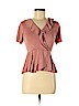 Monteau Pink Short Sleeve Top Size M - photo 1