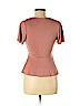 Monteau Pink Short Sleeve Top Size M - photo 2