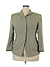 Karen Scott 100% Polyester Tan Blazer Size 18 - photo 1