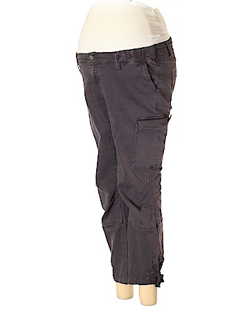 LED Luxe Essentials Denim Cargo Pants (view 1)