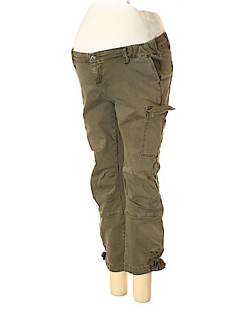 LED Luxe Essentials Denim Cargo Pants (view 1)