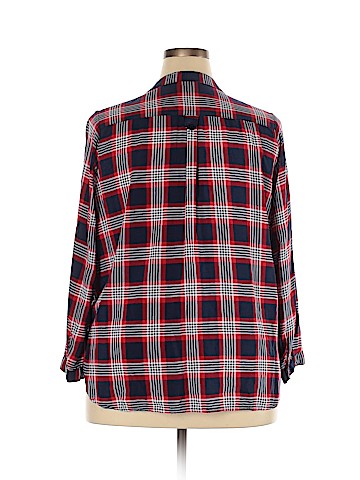 Fun2Fun Long Sleeve Button-Down Shirt (view 2)