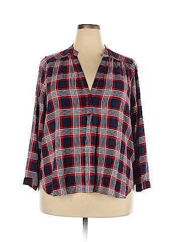 Fun2Fun Long Sleeve Button-Down Shirt (view 1)