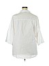 Lane Bryant Outlet 100% Cotton White 3/4 Sleeve Button-Down Shirt Size 18 - 20 Plus - photo 2