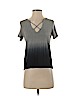 American Eagle Outfitters 100% Rayon Gray Short Sleeve Top Size XS - photo 1