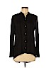 Helmut Lang 100% Viscose Black Long Sleeve Button-Down Shirt Size M - photo 1