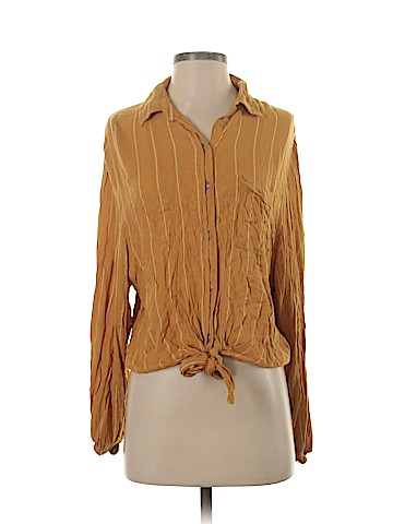 American Eagle Outfitters Long Sleeve Blouse (view 1)