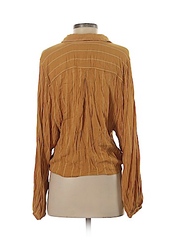 American Eagle Outfitters Long Sleeve Blouse (view 2)