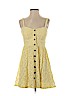 Charlotte Russe 100% Cotton Yellow Casual Dress Size S - photo 1