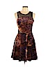 Frenchi Brown Casual Dress Size L - photo 1