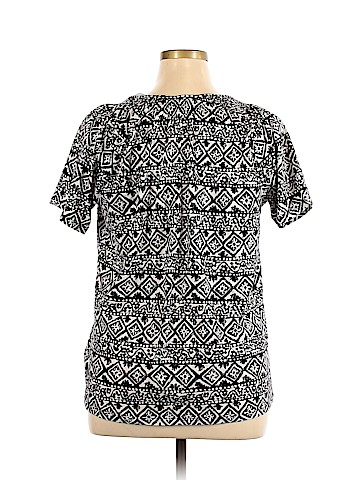 Lauren by Ralph Lauren Short Sleeve Top (view 2)