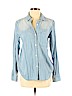 Rails Blue Long Sleeve Button-Down Shirt Size S - photo 1