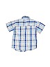 Pumpkin Patch 100% Cotton Blue Short Sleeve Button-Down Shirt Size 3 - photo 2