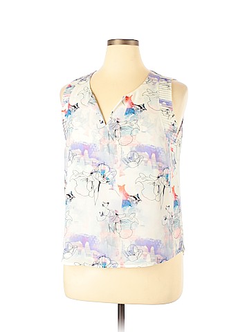 Q&A Sleeveless Blouse (view 1)