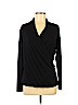 Christian Siriano New York Black 3/4 Sleeve Top Size M - photo 1