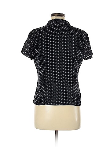 Jones New York Collection Short Sleeve Silk Top (view 2)