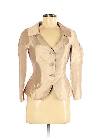 Purificacion Garcia Silk Blazer (view 1)