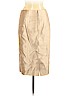 Purificacion Garcia 100% Silk Tan Silk Skirt Size EU 38 / US 8 - photo 2