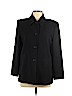 Linda Allard Ellen Tracy 100% Wool Black Wool Blazer Size 10 - photo 1