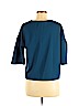 Ellen Tracy Blue Short Sleeve Top Size M - photo 2