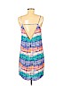 Aqua 100% Polyester Blue Casual Dress Size M - photo 2