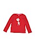 Gymboree 100% Cotton Graphic Red Long Sleeve T-Shirt Size 4 - photo 1