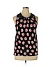 Elle Black Sleeveless Top Size XL - photo 1