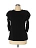 ELOQUII Black Long Sleeve Top Size 14 - 16 Plus - photo 1
