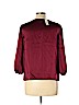 Talbots 100% Silk Red 3/4 Sleeve Silk Top Size 10 (petite) - photo 2