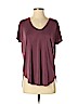 American Eagle Outfitters Burgundy Short Sleeve T-Shirt Size XS - photo 1