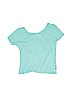 Zella Girl 100% Cotton Blue Short Sleeve T-Shirt Size 10 - 12 - photo 1
