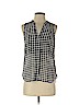 Paige 100% Silk Black Sleeveless Silk Top Size S - photo 1