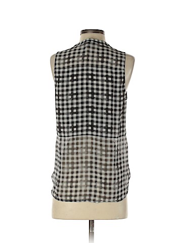 Paige Sleeveless Silk Top (view 2)