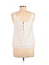 American Eagle Outfitters Ivory Sleeveless Blouse Size M - photo 2