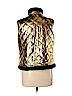 Onque Petite 100% Polyester Gold Vest Size L (petite) - photo 2